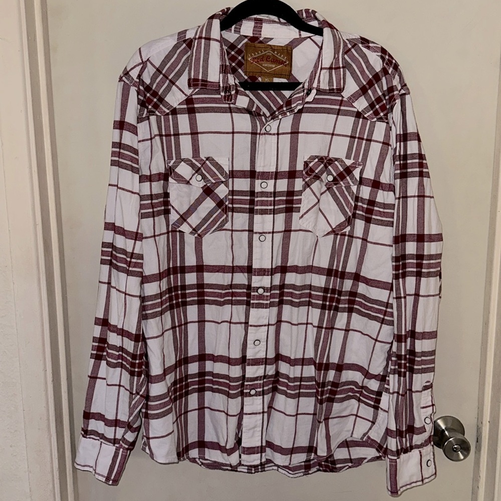 Red camel flannel